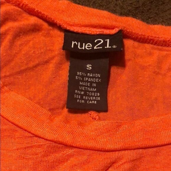 Orange shirt by Rue21  - Picture 2 of 3